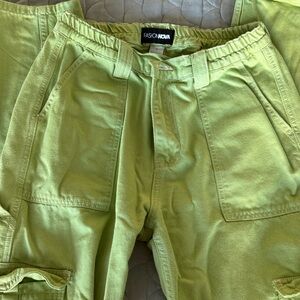 Fashion Nova Light Green Cargo Utility Pants